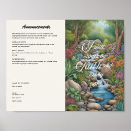 Church Bulletin Poster