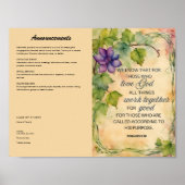 Church Bulletin Poster (Vorne)