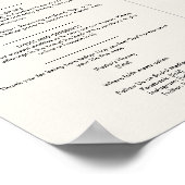 Church Bulletin Poster (Ecke)