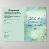 Church Bulletin Poster (Vorne)