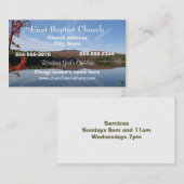 Church Business Card Visitenkarte (Vorne/Hinten)