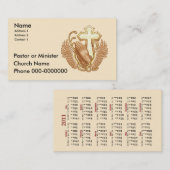 Church Business Cards Visitenkarte (Vorne/Hinten)