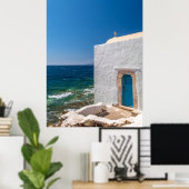 Church by the Coast Poster (Heimbüro)