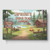Church Camp Foil Memory Book Gästebuch (Vorderseite)