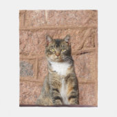 Church Cat Fleecedecke (Vorderseite)