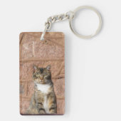 Church Cat Schlüsselanhänger (Rückseite)