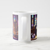 Church Cats Jumbo-Tasse (Rückseite)
