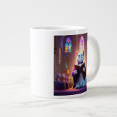 Church Cats Jumbo-Tasse (Vorderseite Rechts)