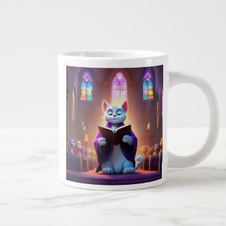 Church Cats Jumbo-Tasse