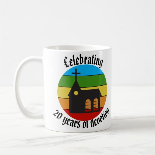Church - Celebrating 20 years of Devotion Kaffeetasse (Links)