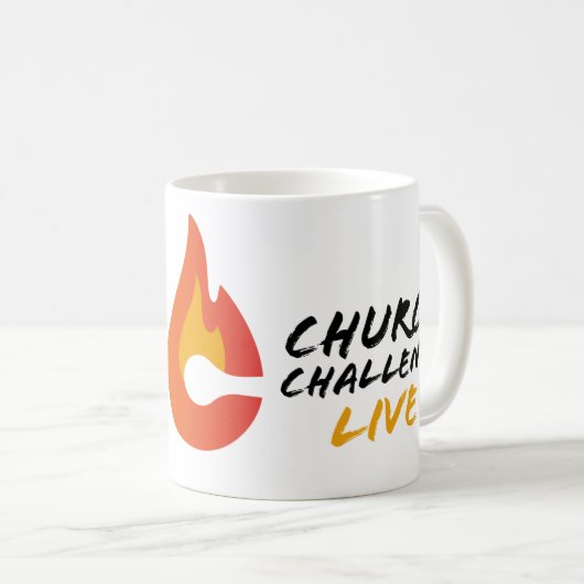 Church Challenge LIVE All Things Are Possible Kaffeetasse (VorderseiteRechts)
