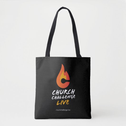 Church Challenge Orange Flame Black Tasche (Vorderseite)
