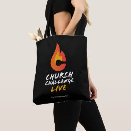 Church Challenge Orange Flame Black Tasche