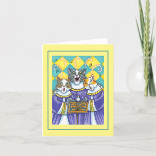 CHURCH CHOIR KATZEN UND MAUSSINGER XMAS CAROL Leer Karte