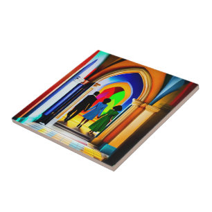 "Church" Christlich Art Keramik Tile Fliese