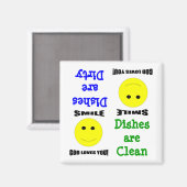 Church Clean Dirty Dishwasher Magnet (Vorderseite/Rückseite)