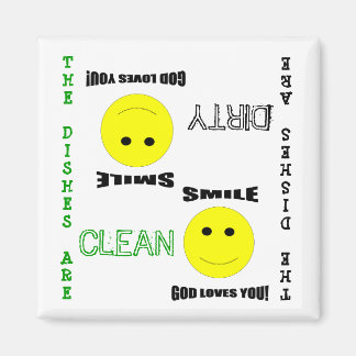 Church Clean Dirty Dishwasher Magnet