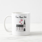 Church Custom Wedding Tasse Christlich Religious (Links)