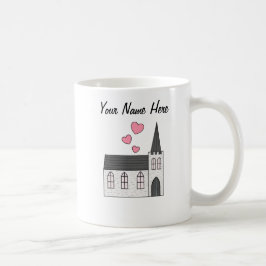 Church Custom Wedding Tasse Christlich Religious