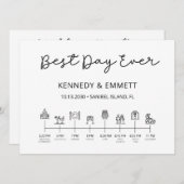 Church Day Timeline Program Programm (Vorne/Hinten)