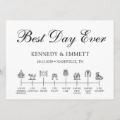 Church Day Timeline Program Programm (Vorderseite)