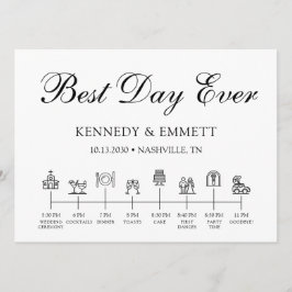 Church Day Timeline Program Programm