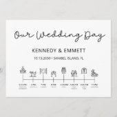 Church Day Timeline Program Programm (Vorderseite)