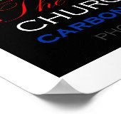 Church Doors of Carbondale & Simpson, PA (2013) Poster (Ecke)