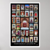 "Church Doors of Lancaster, Pa" 2nd e. Poster (Vorne)