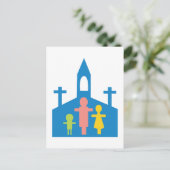 Church Family Postkarte (Stehend Vorderseite)