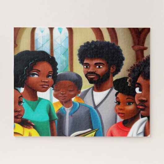 Church Folks Christlich Art Puzzle (Horizontal)
