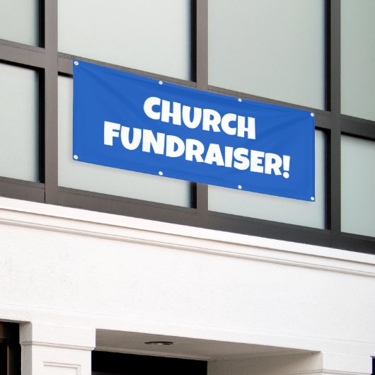Church Fundraiser Banner (Äußeres Gebäude)