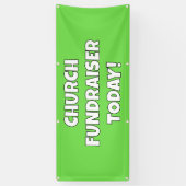 Church Fundraiser Today Banner (Vertikal)