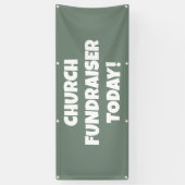 Church Fundraiser Today Banner (Vertikal)