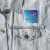 Church Greeter Name Plate Button (Beispiel)