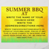 CHURCH GRILLEN FLYER (Vorne)