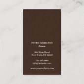 Church Holy Cross Business Cards Visitenkarte (Rückseite)