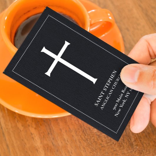 Church Holy Cross Business Cards Visitenkarte