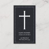 Church Holy Cross Business Cards Visitenkarte (Vorderseite)