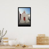 Church Kitty - Mykonos Poster (Küche)