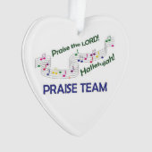 Church Love Team Ornament (Vorderseite)