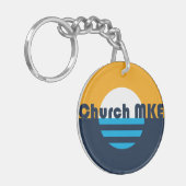 Church MKE Schlüsselanhänger (Vorderseite links)