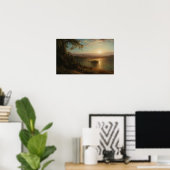 Church - Morning In The Tropics 1872 Poster (Heimbüro)