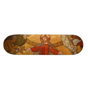 Church Mosaic - Jesus Christus Skateboard