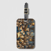 Church Mouse Choir Gepäckanhänger (Vorderseite Vertikal)