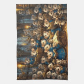 Church Mouse Choir Geschirrtuch (Vertikal)