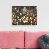 Church Mouse Choir Leinwanddruck (Insitu (Wohnzimmer))