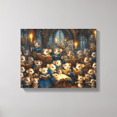Church Mouse Choir Leinwanddruck (Vorderseite)