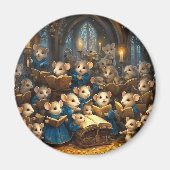 Church Mouse Choir Magnet (Vorne)