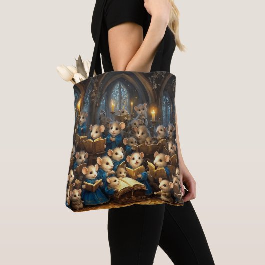 Church Mouse Choir Tasche (Von Nahem)